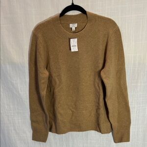 J. Crew Women's Tan Crewneck Sweater